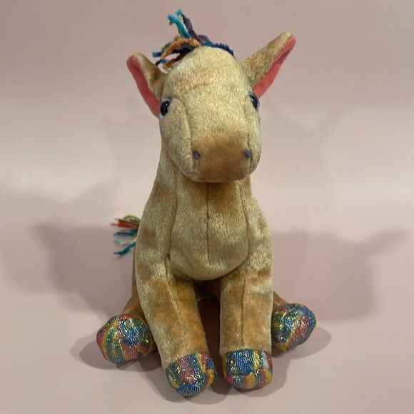 Ty Beanie Baby Horse Chinese Zodiac Sign Multicolour Excellent Used Condition - Picture 6 of 10
